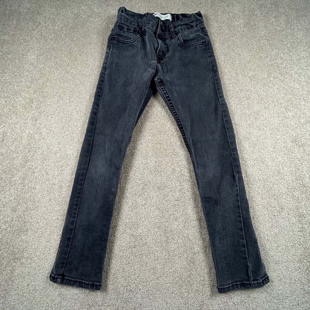 Levis 511 Slim Jeans‎ Faded Black Denim 10 REG W25 x L25 5-Pocket Pants